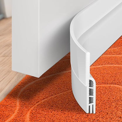 Door Draft Stopper 41Inch Weather Stripping Door Seal Sweep
